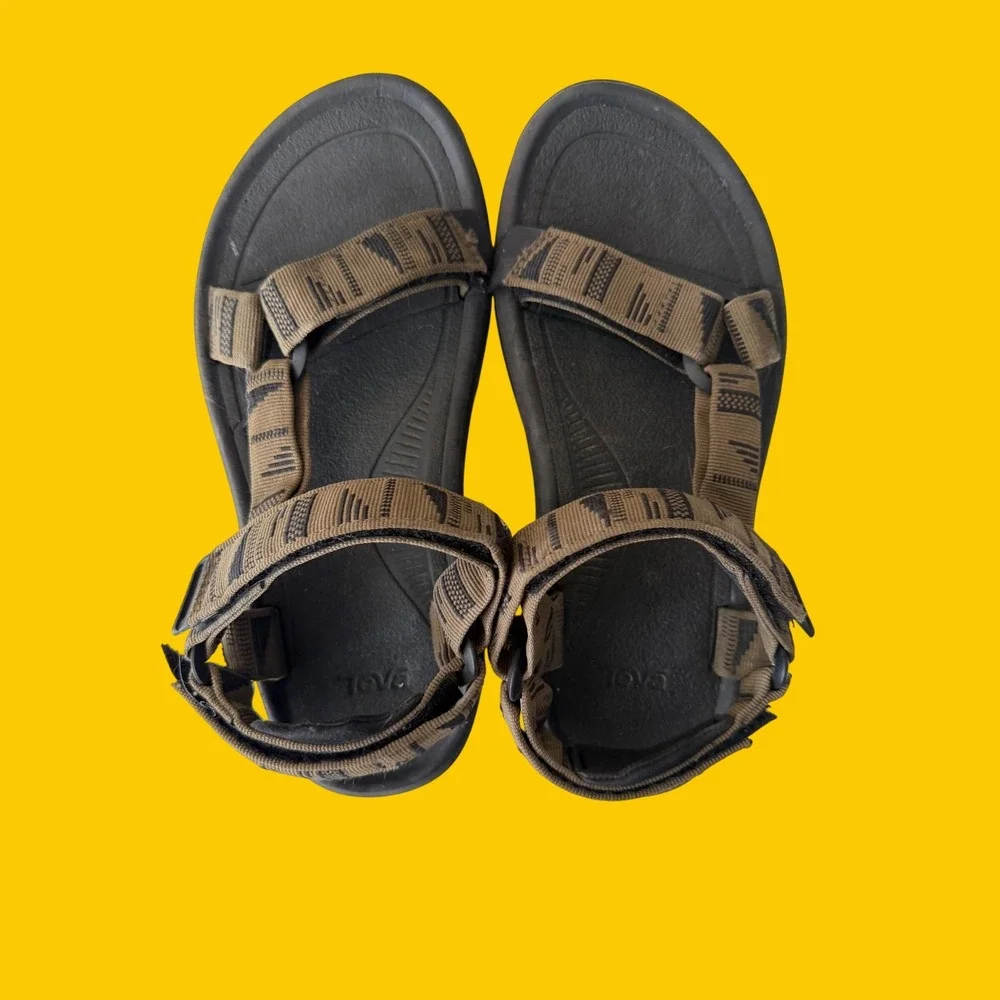 Teva Hurricane XLT2 Sport Sandals Mens 7 Womens 9 Olive Brown 1019234